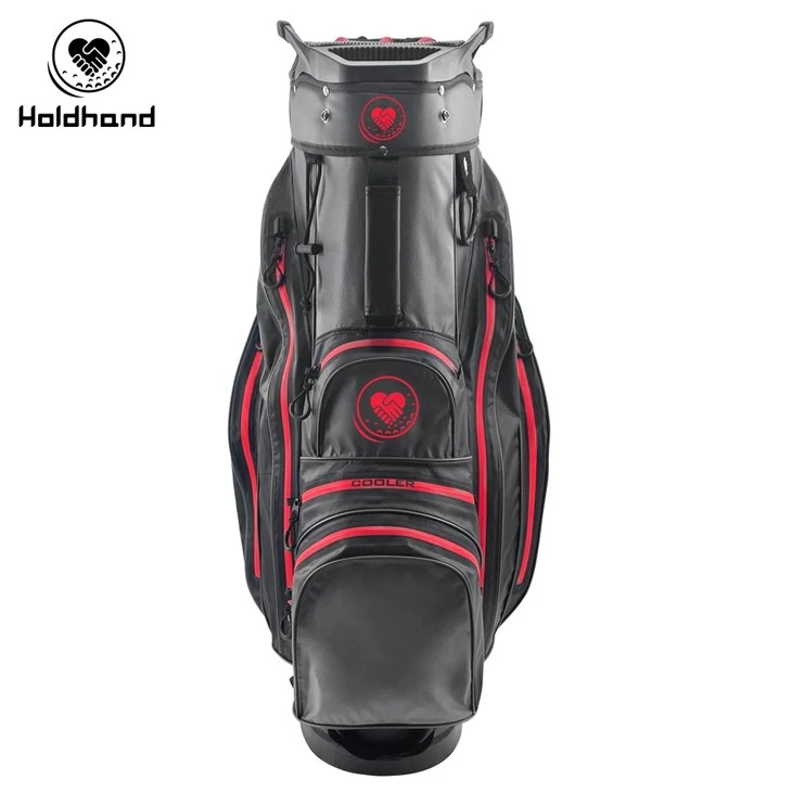 Branded Waterproof Cart Bag Designed For Tours - 14-compartment Club Management System