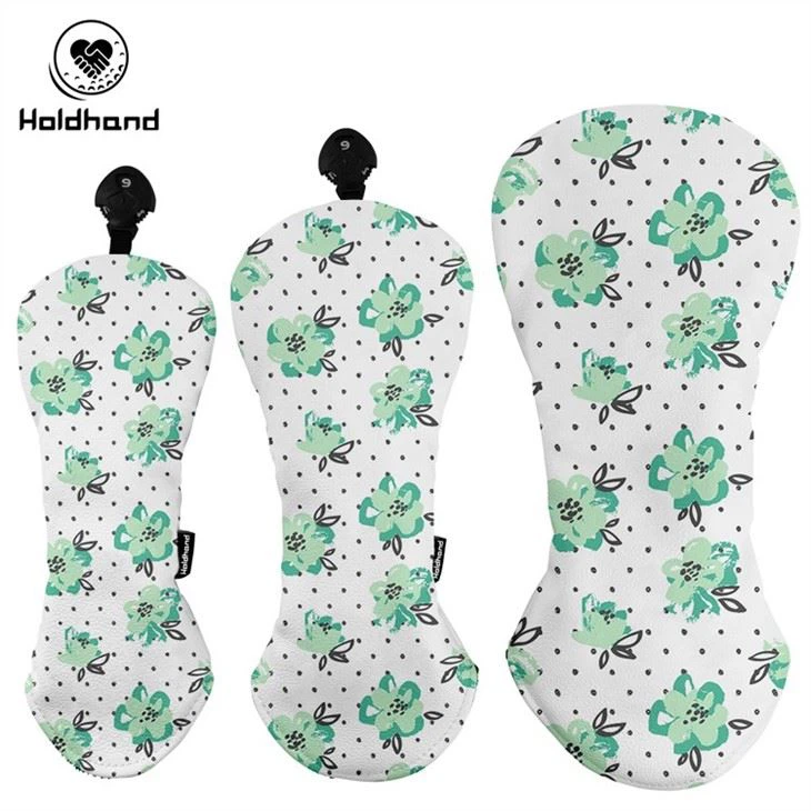 Guaranteed Quality And Pattern PU Leather Head Cover Custom Logo OEM